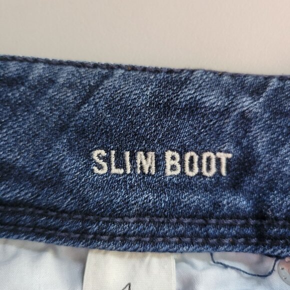 American Eagle Slim Bootcut Jeans Medium Wash Size 6 - Picture 11 of 15